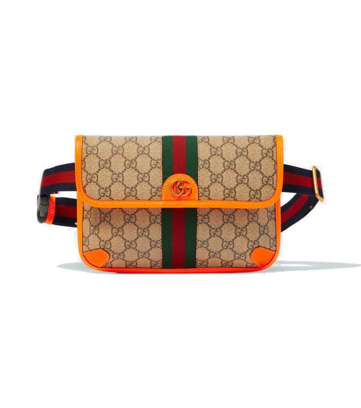 Photo: Gucci Ophidia Small GG canvas belt bag