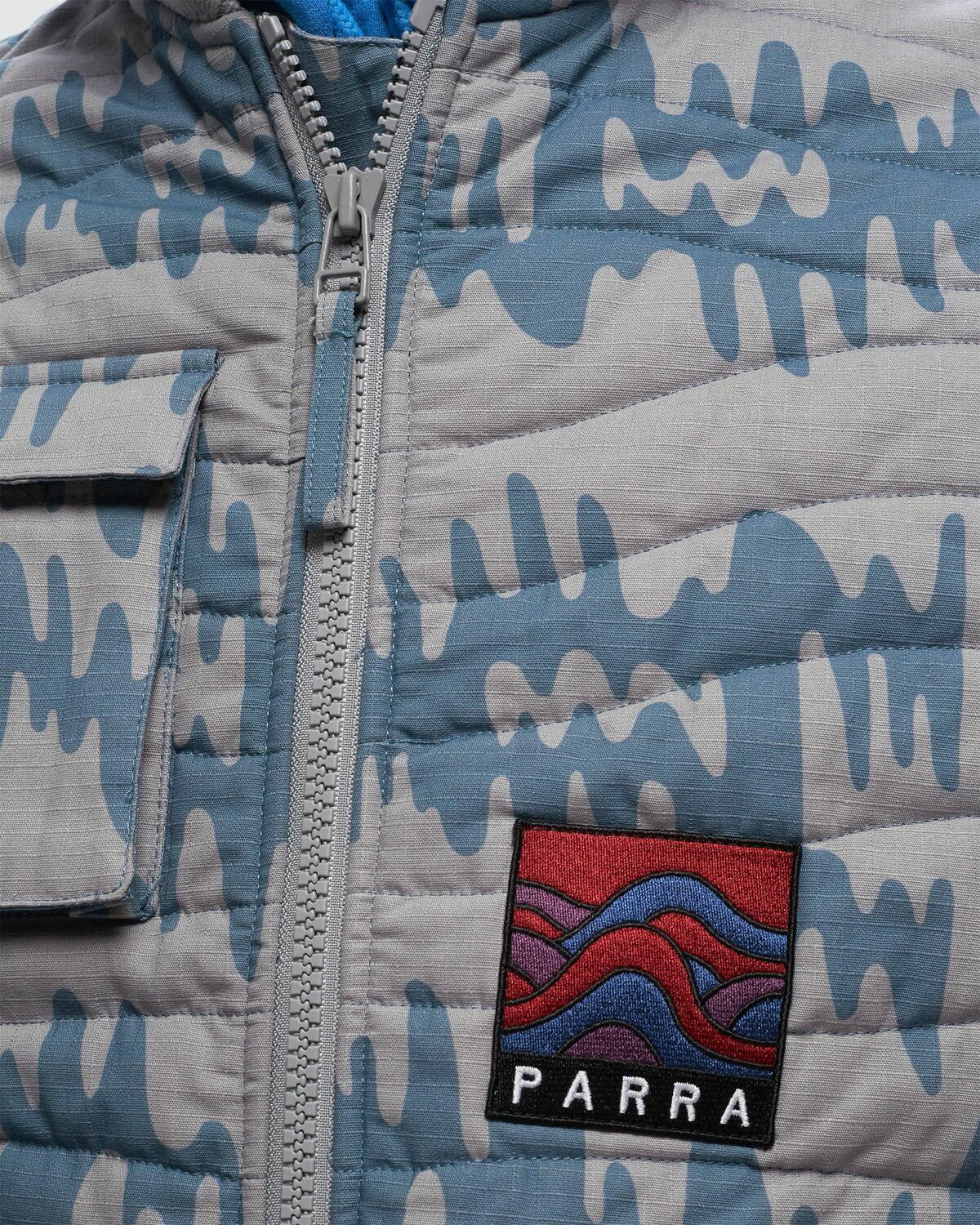 Parra Trees In Wind Reversible Vest in Blue for Men