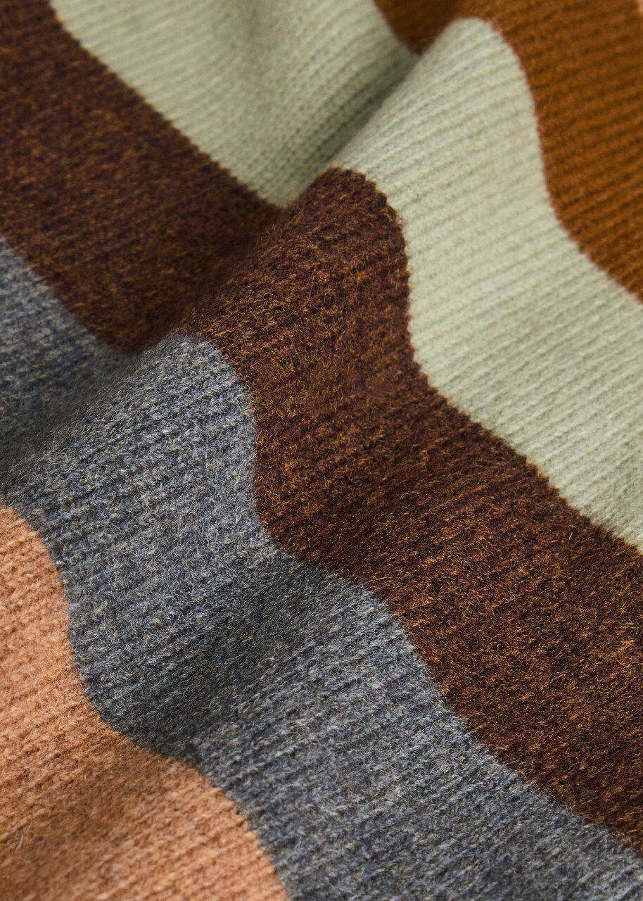 Tory Burch Striped Wool top Multicoloured