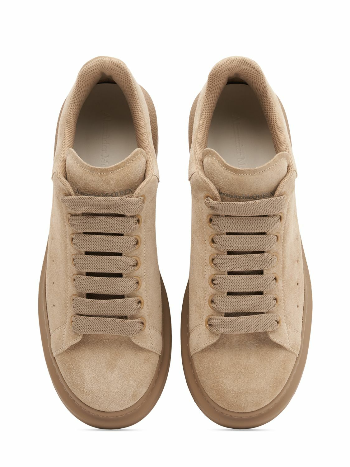 ALEXANDER MCQUEEN - Oversized Trainer Suede Sneakers ALEXANDER MCQUEEN - Oversized Trainer Suede Sneakers
