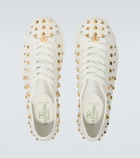 Valentino Royco studded leather sneakers