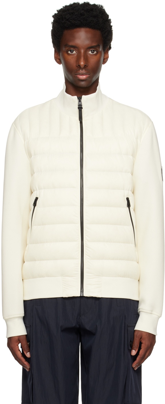 MACKAGE Off-White Collin Down Bomber Jacket Mackage