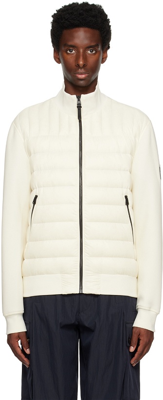 Photo: MACKAGE Off-White Collin Down Bomber Jacket