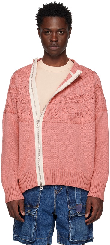 Photo: sacai Pink Eric Haze Edition Sweater