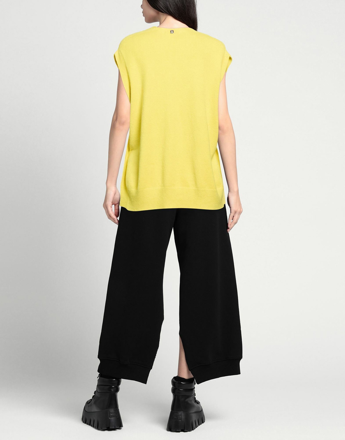 Manila Grace Womens Sweater in Yellow