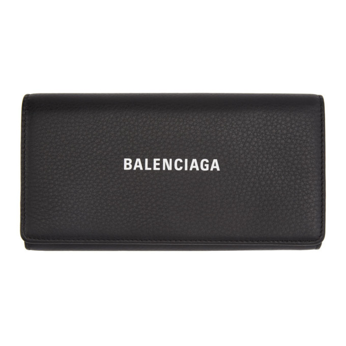 Photo: Balenciaga Black Everyday Continental Wallet