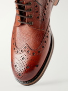 Grenson - Fred Full-Grain Leather Lace-Up Boots - Brown