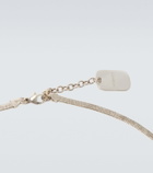Saint Laurent Engraved necklace