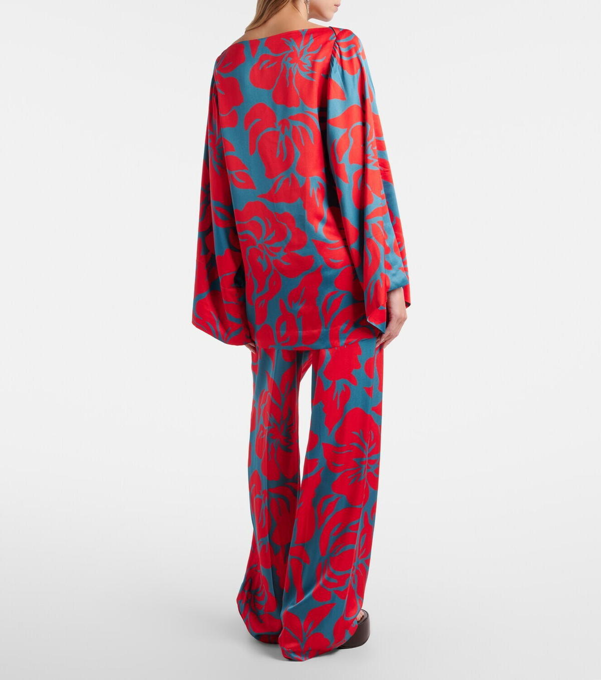 Dries Van Noten Floral palazzo pants