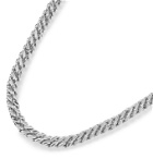 1017 ALYX 9SM - Logo-Embossed Silver-Tone Chain Necklace - Silver