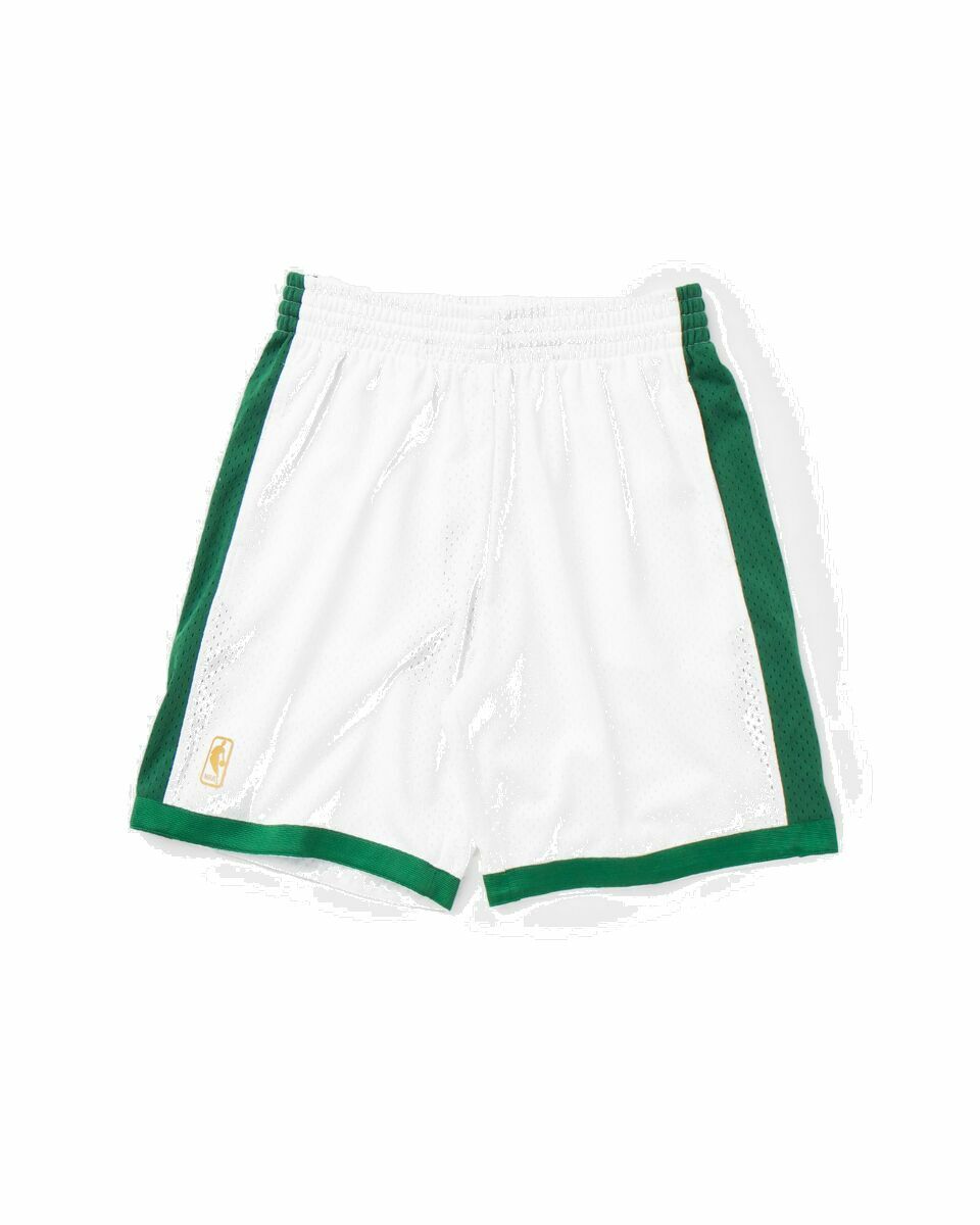 Photo: Mitchell & Ness Nba Swingman Shorts Boston Celtics 1996 97 White - Mens - Sport & Team Shorts