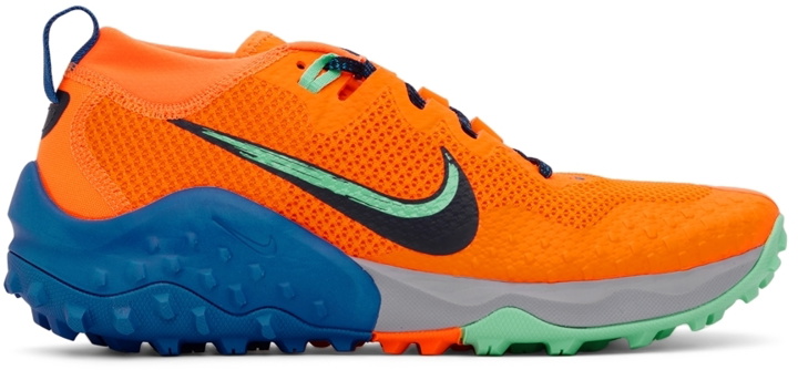 Photo: Nike Orange Wildhorse 7 Sneakers