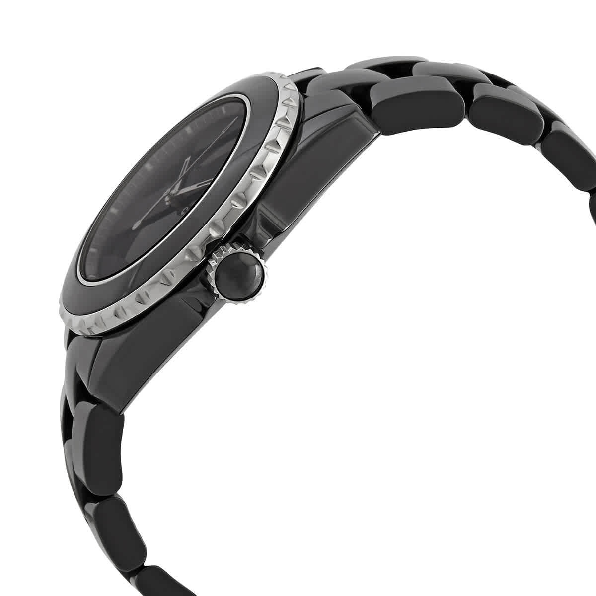 Chanel J12 Automatic Black Dial Ladies Watch H5581