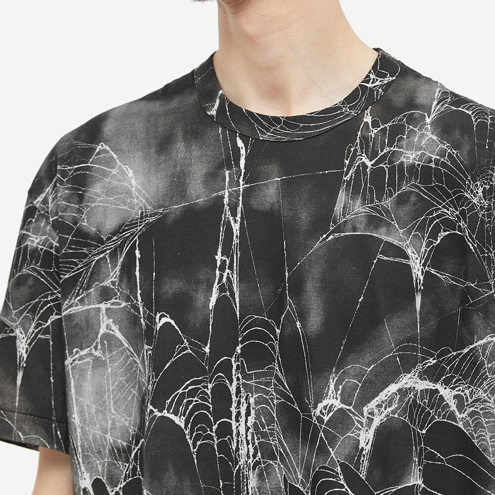 Comme des Garcons Homme Plus Men s Spider Web Printed T Shirt in C Pattern Comme des Garcons Homme Plus