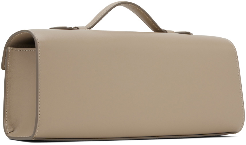Savette ベージュ Slim Symmetry Pochette バッグ Savette Taupe Slim Symmetry Pochette Bag Savette