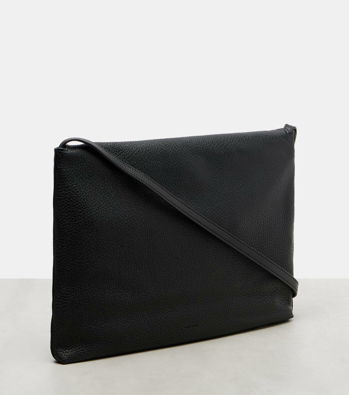 The Row Nan leather messenger bag