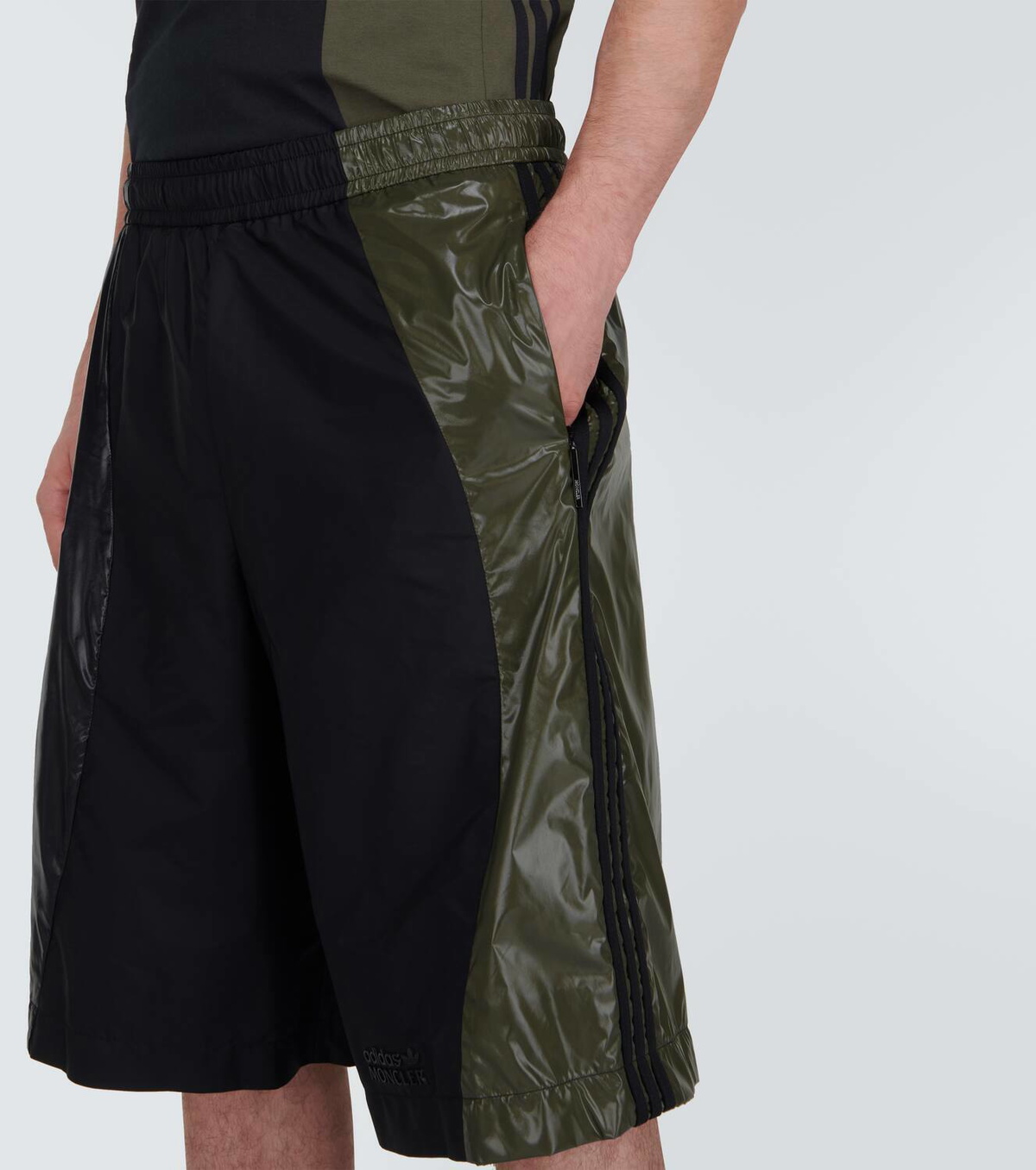 Moncler Genius x Adidas technical shorts