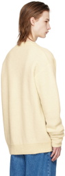 The Frankie Shop Off-White Lucas Cardigan