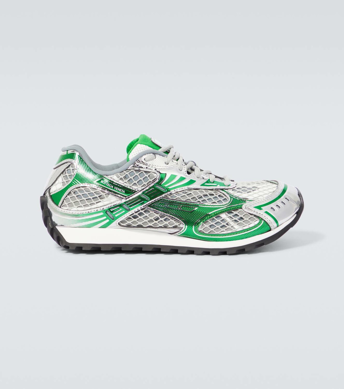 Bottega Veneta Orbit metallic sneakers