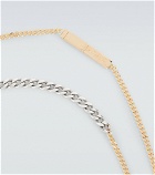 Bottega Veneta - Chains gold-plated necklace