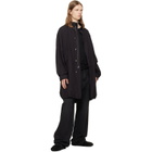 Marsèll Black Scatopelle Suede Loafers