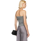 Rick Owens Gray Alannah Prong Bustier Top