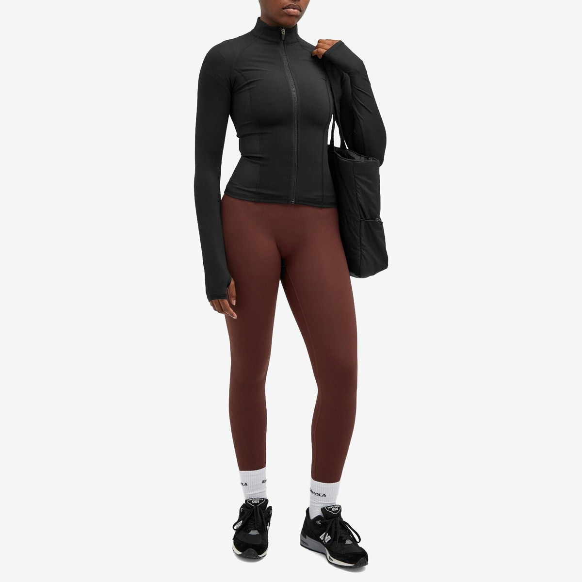 Adanola Women's Ultimate Leggings in Burgundy