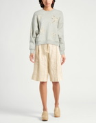 Loveshackfancy Womens Sweatshirt Light in Grey