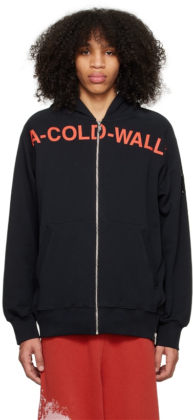 Photo: A-COLD-WALL* Black Sphere Hoodie