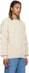 stein Beige Bumpy Sweater