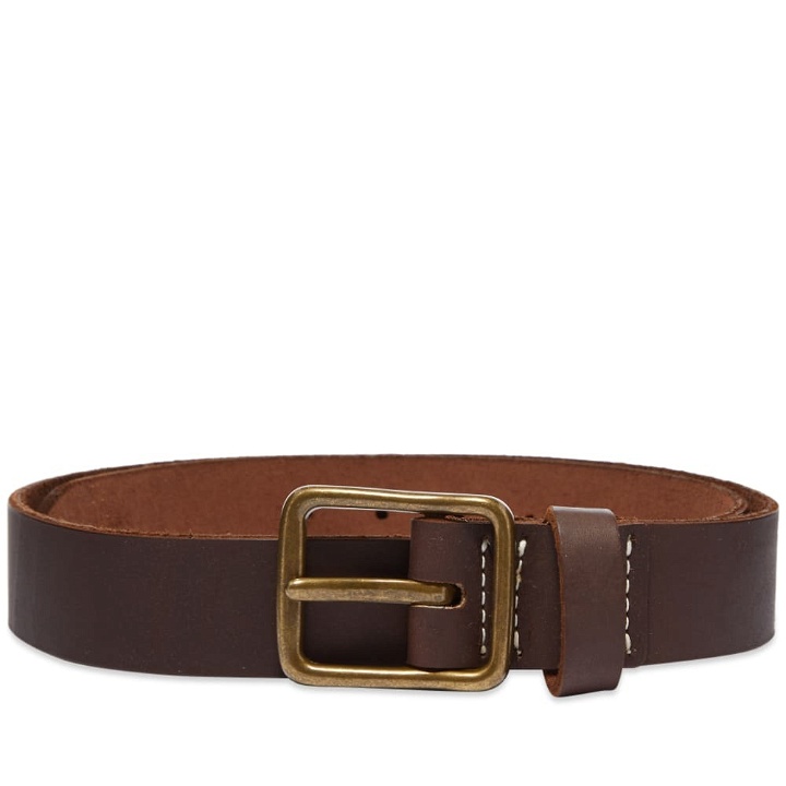 Photo: Red Wing Men's Leather Belt in Amber Pioneer