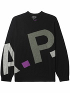 A.P.C. - Logo Merino Wool Sweatshirt