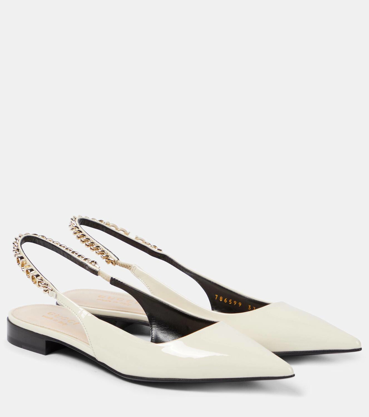 【関税込み】gucci GUCCI SIGNORIA' SLINGBACK Gucci Signoria slingback pump in bright pink patent leather