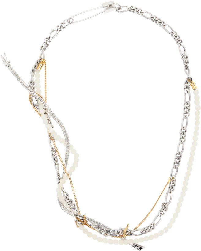 Photo: Magliano Silver & Gold New Mess Of A Necklace