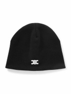 CELINE - Triomphe Logo-Embroidered Wool Beanie