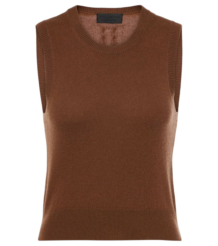 Photo: Nili Lotan May knitted cashmere tank top