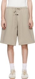 Fear of God ESSENTIALS Gray Active Trace Relaxed Shorts