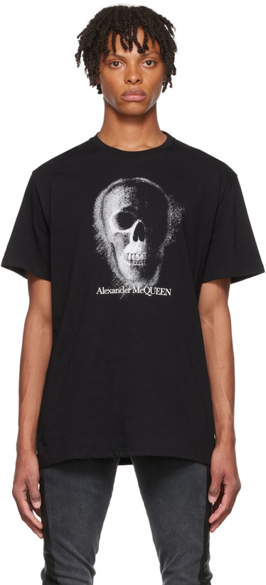 Photo: Alexander McQueen Black Skull T-Shirt