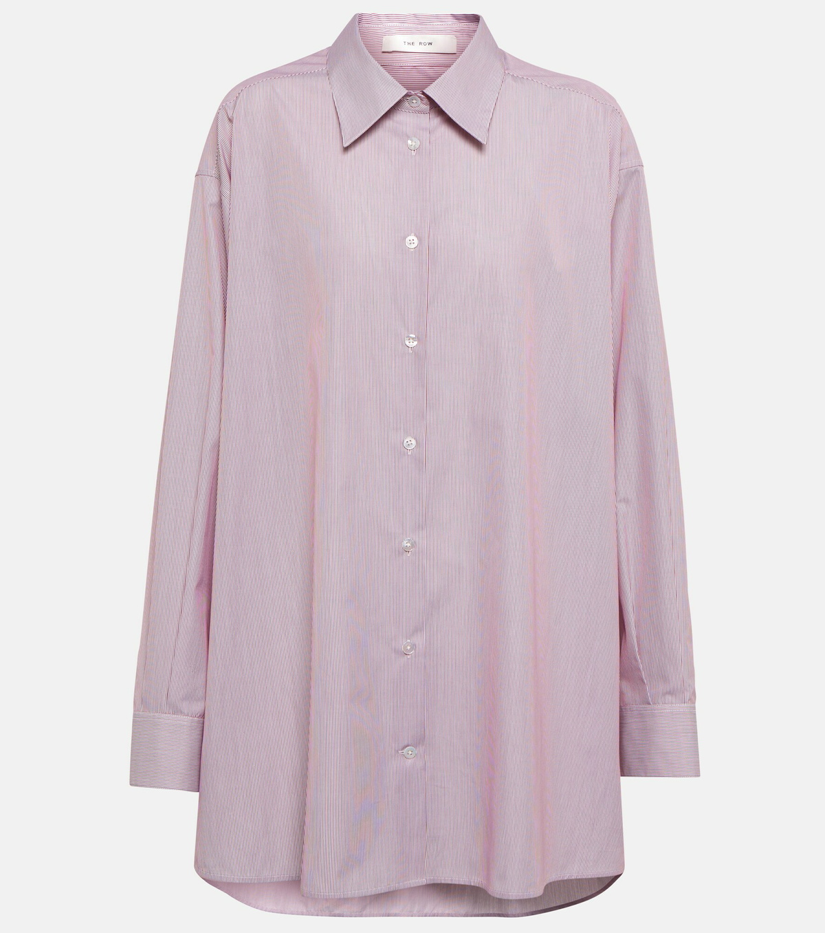 The Row Luka pinstriped cotton shirt The Row