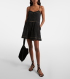Marant Etoile Vickie polka-dot cotton romper