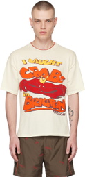 Robyn Lynch Off-White Jacquard T-Shirt