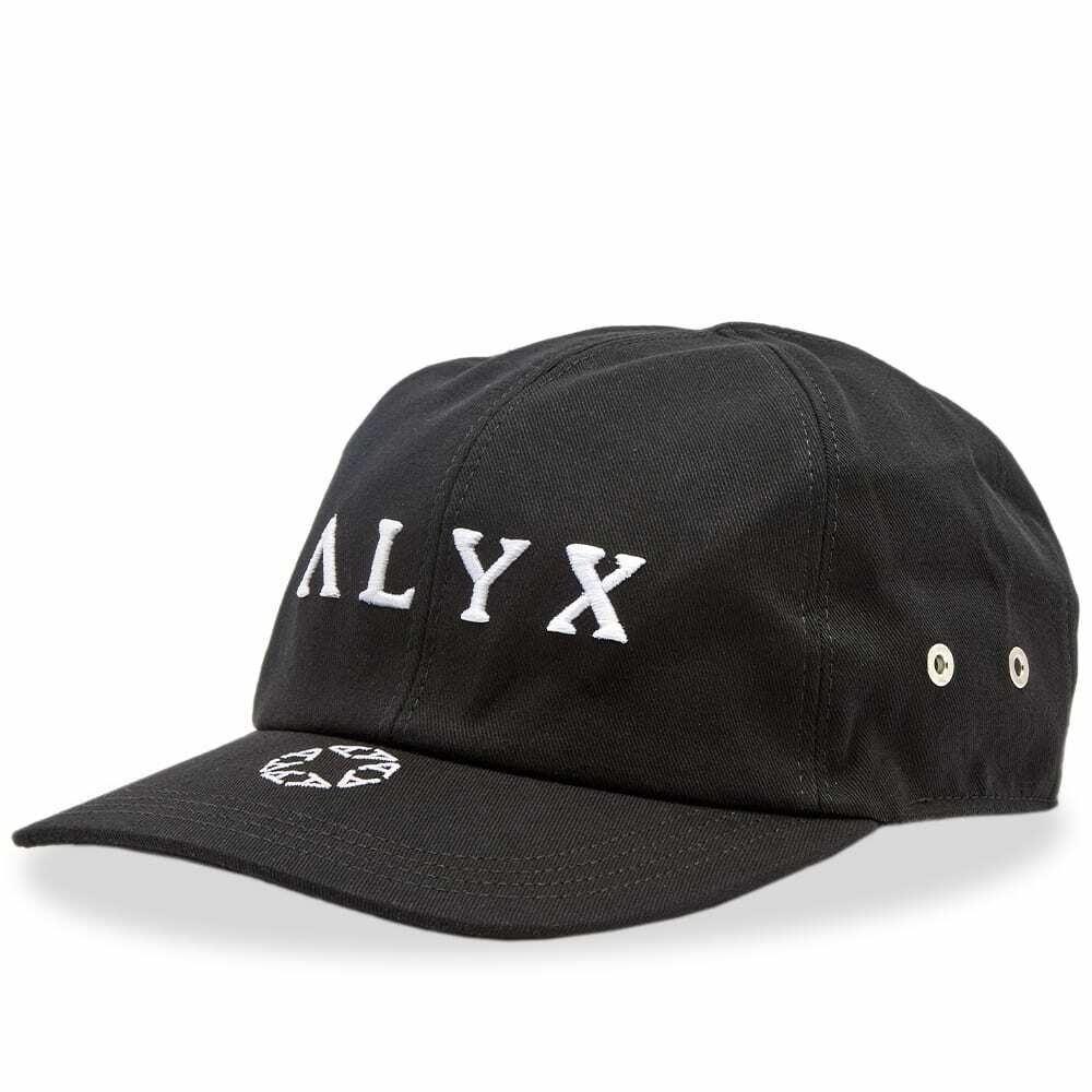 1017 ALYX 9SM Women's Logo Cap in Black 1017 ALYX 9SM