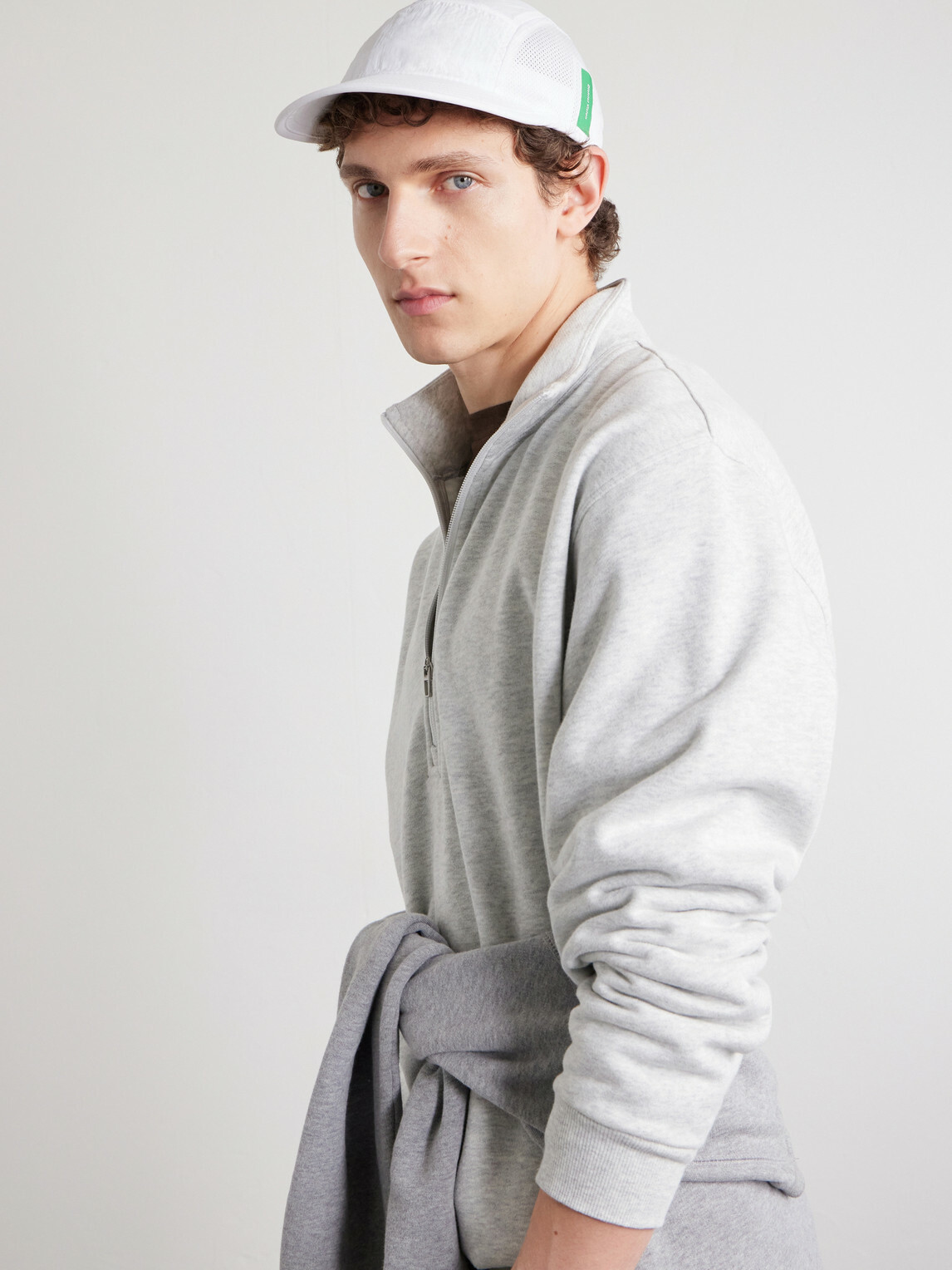 DISTRICT VISION - Logo-Appliquéd Panelled Shell and Mesh Cap