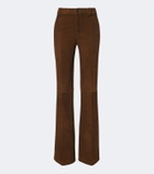 Stouls Lizzy suede bootcut pants