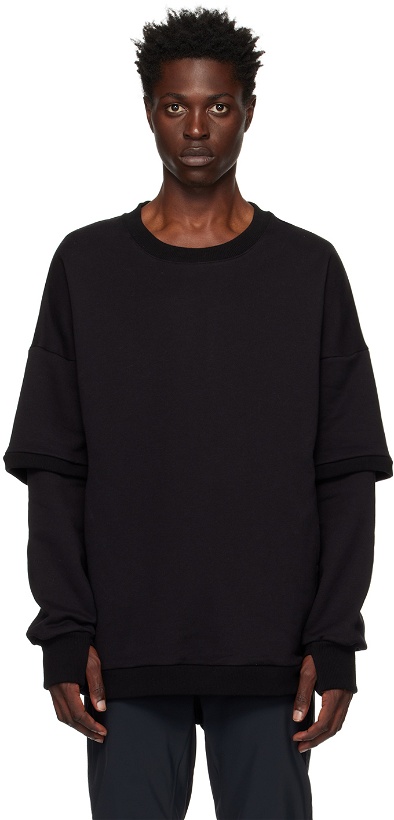 Photo: Templa Black Layered Sweater