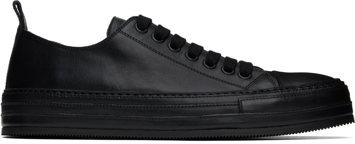 靴 ANN DEMEULEMEESTER GERT LOW-TOP SNEAKERS Ann Demeulemeester Black Gert Low-Top Sneakers Ann Demeulemeester