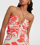 Faithfull Tortugas floral linen maxi dress