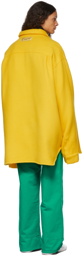 Raf Simons Yellow Extremely Big Jacket