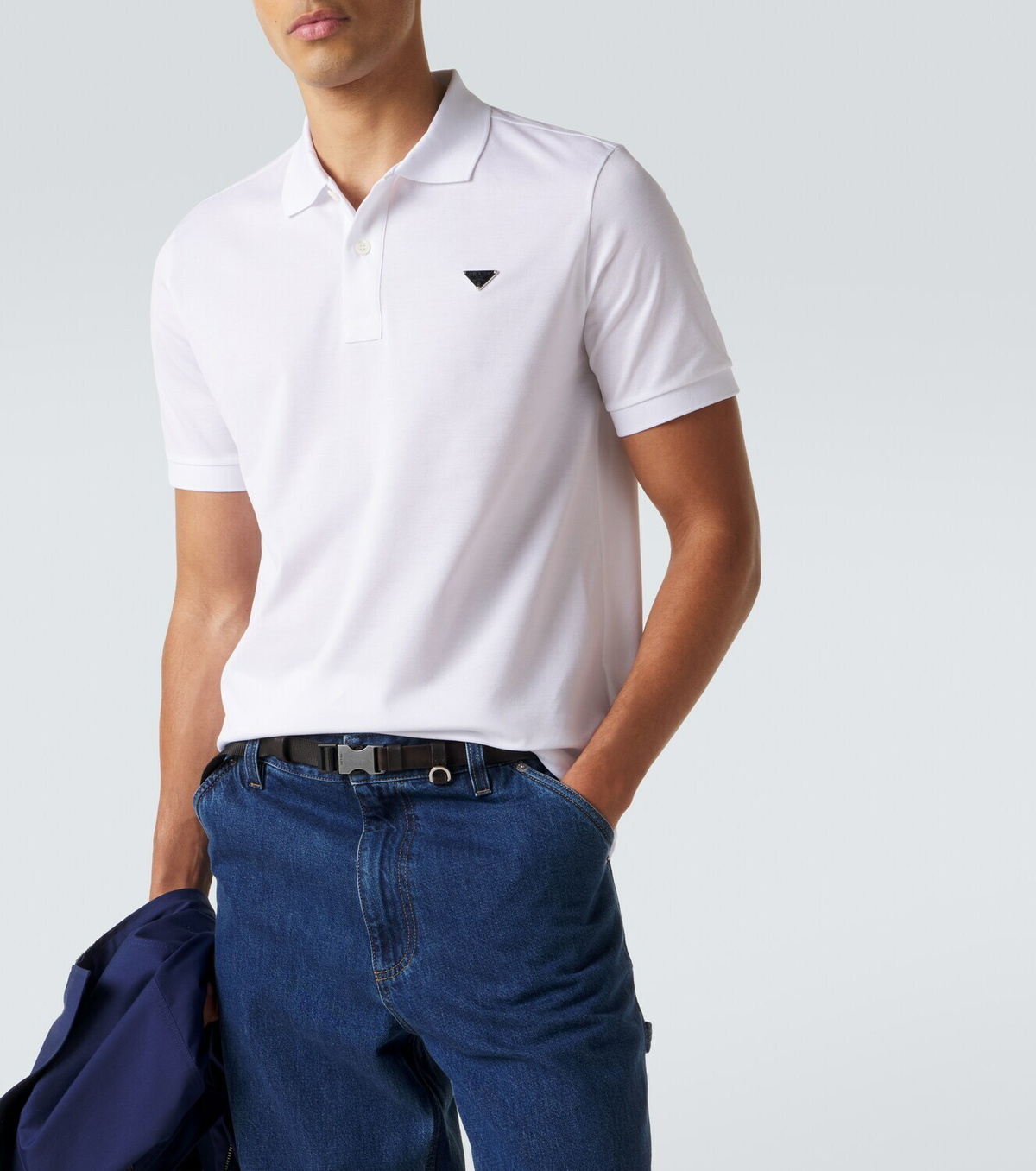 Prada Cotton piqué polo shirt