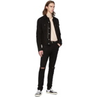 Amiri Black Slash Jeans